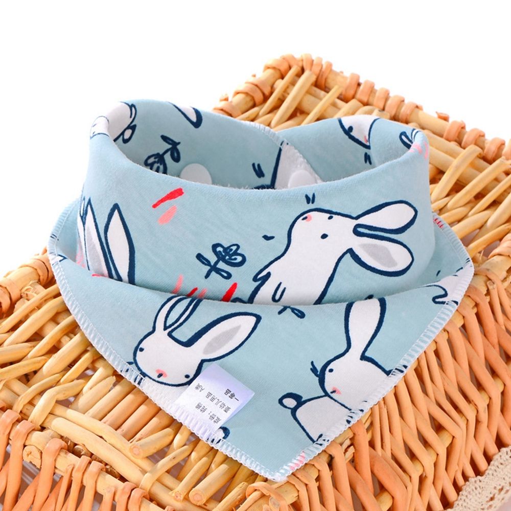Dog Bandana Scarf - 세탁 가능한 흰색 토끼 곰 머리띠