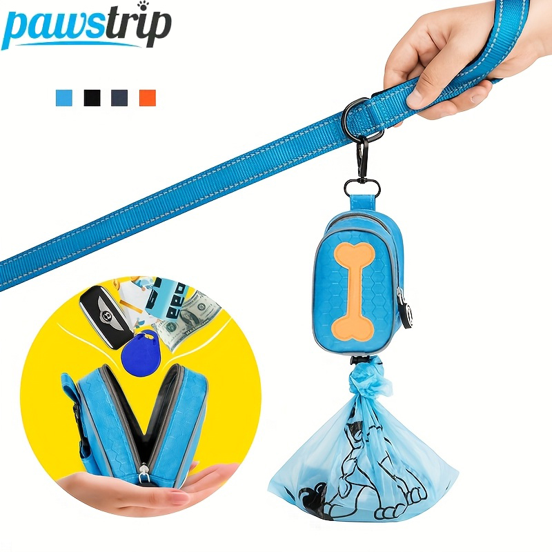 Pet Supplies Stores - 휴대용 뼈 모양의 개 배설물 가방
