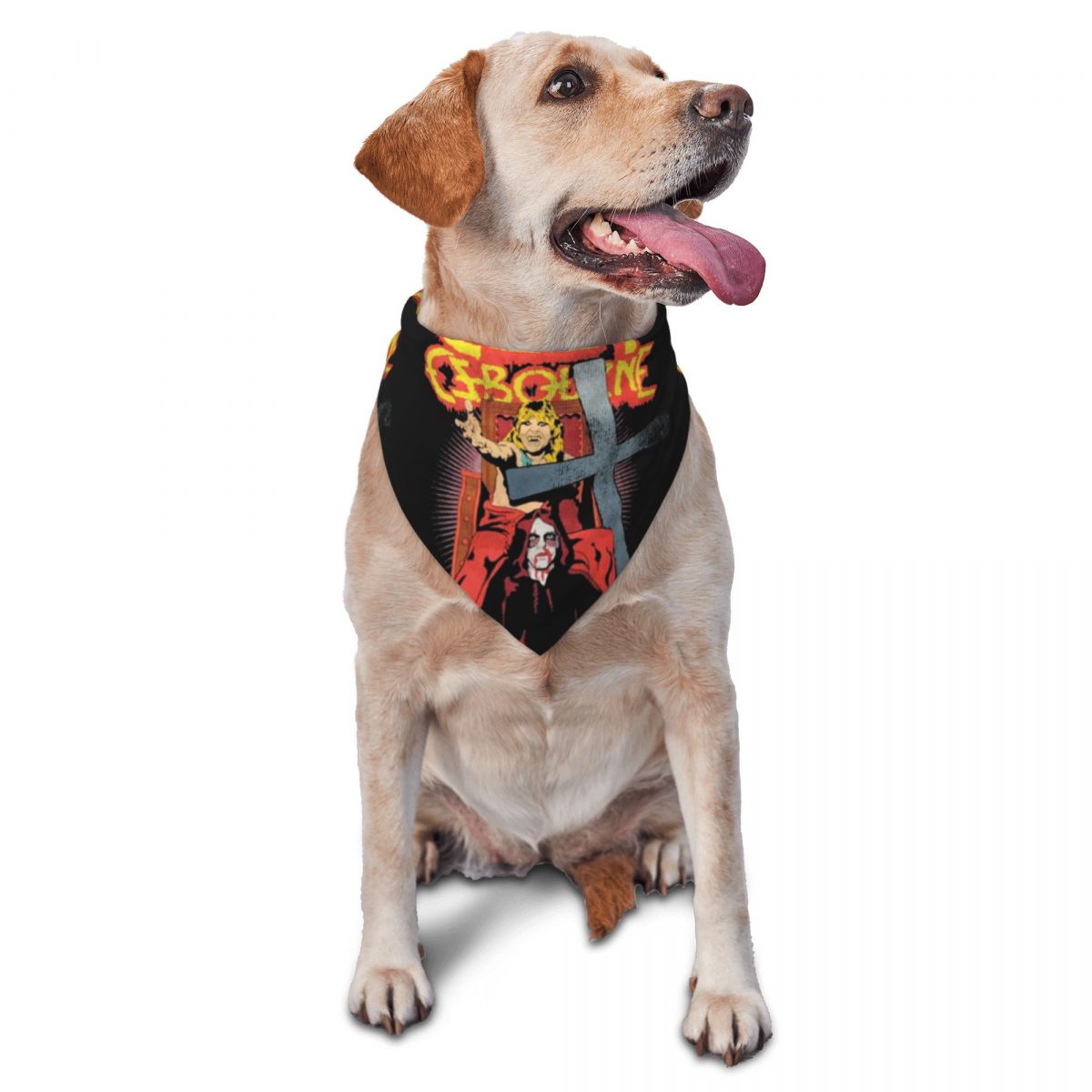 Dog Bandana Scarf - Ozzy Osbourne 애완 동물 스카프 영국