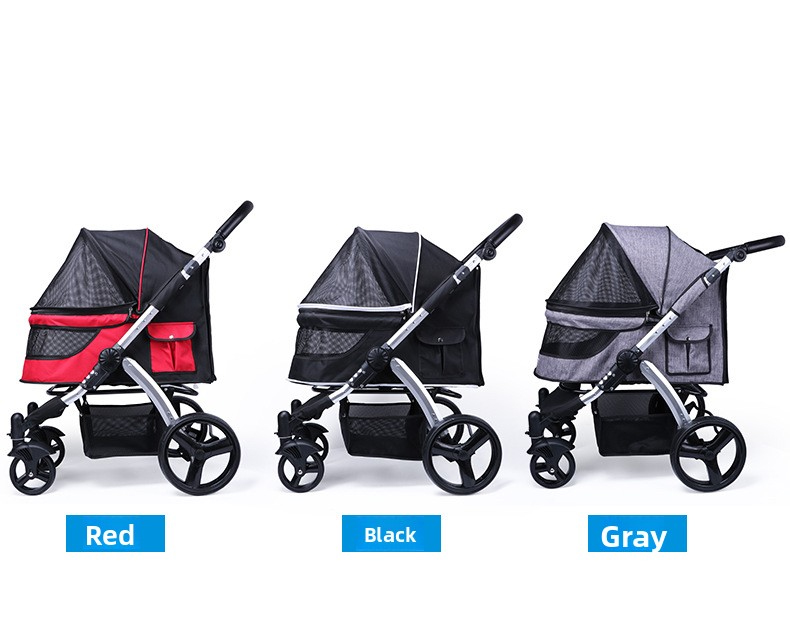 고품질 4륜 애완동물 트롤리, 고양이와 강아지를 위한  - Pet Stroller Carrier 리뷰 및 가격