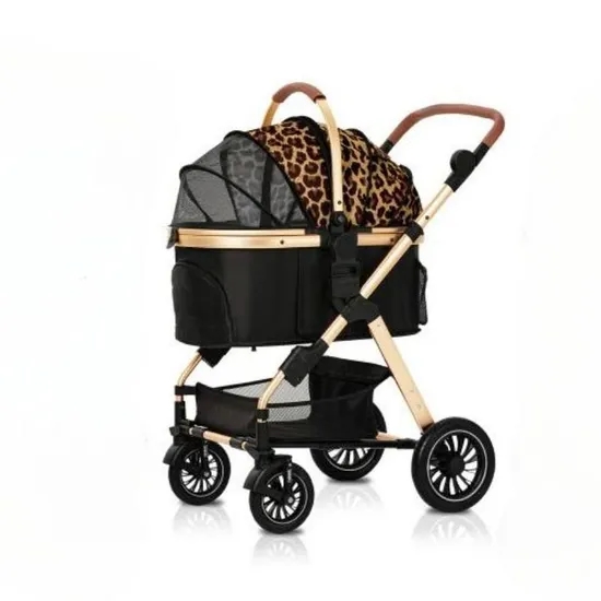 럭셔리 3-in-1 알루미늄 합금 접이식 애완동물 유모 - Pet Stroller Carrier 리뷰 및 가격