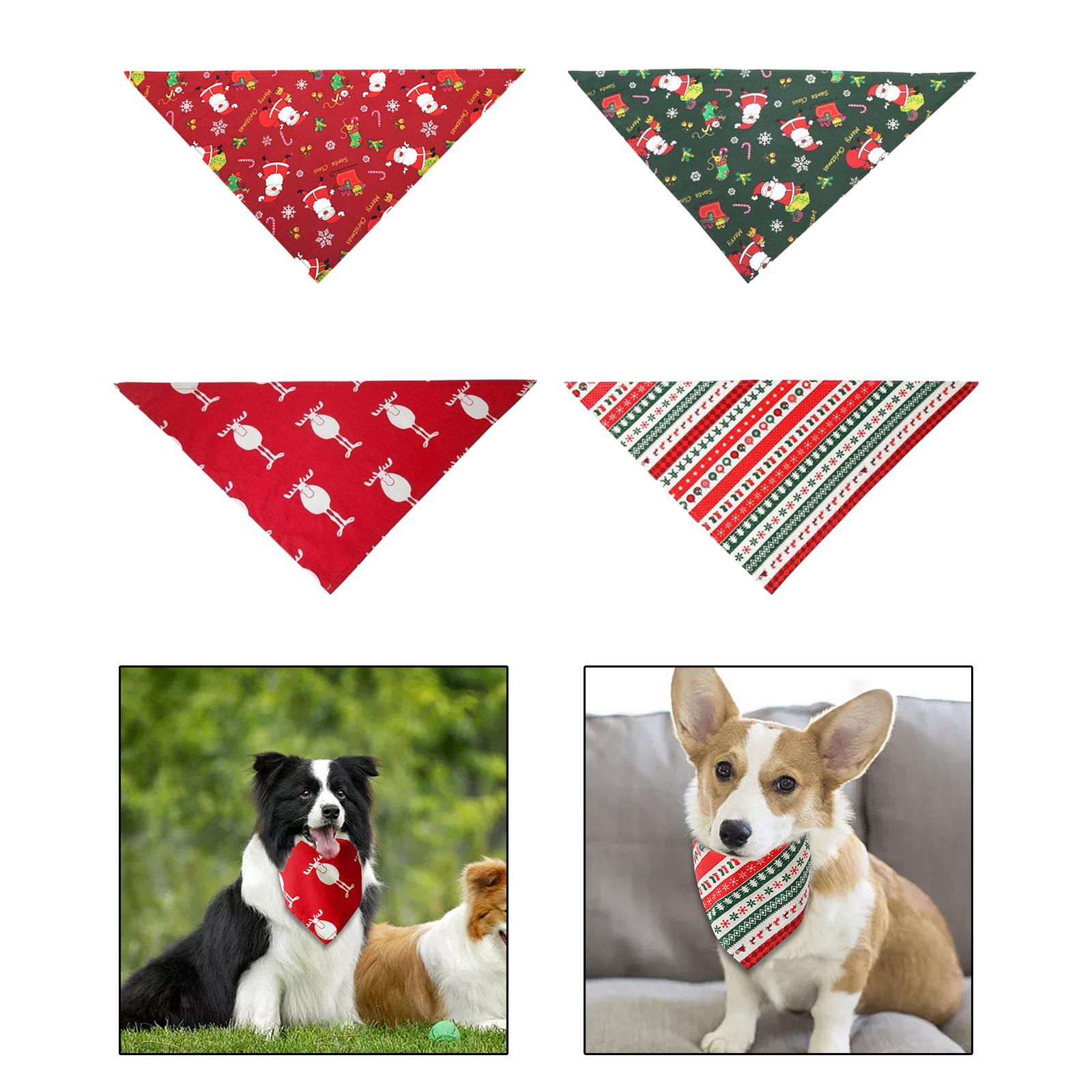 세탁 가능한 강아지 반다나, 휴일 장식 사진 소품, 축 - Dog Bandana Scarf 리뷰 및 가격