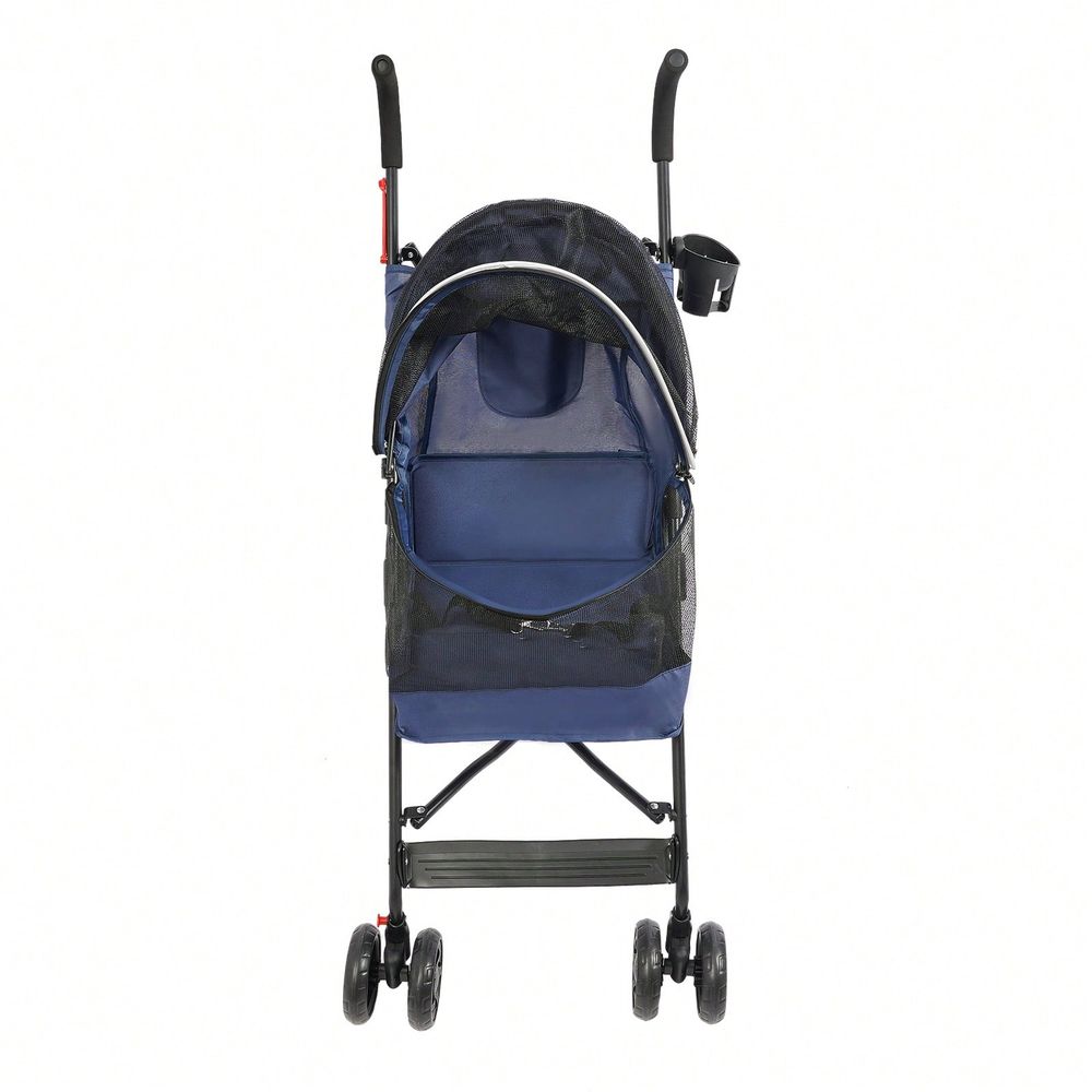 접이식 애완동물 여행용 유모차, 4륜 애완동물 캐리어, - Pet Stroller Carrier 리뷰 및 가격