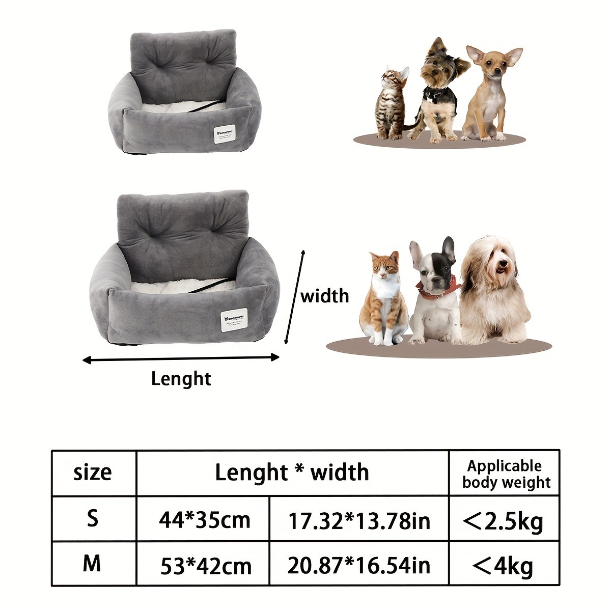 차량용 침대 강아지 소파 대형견 소형견 매트 액세서리  - Pet Supplies Plus 리뷰 및 가격