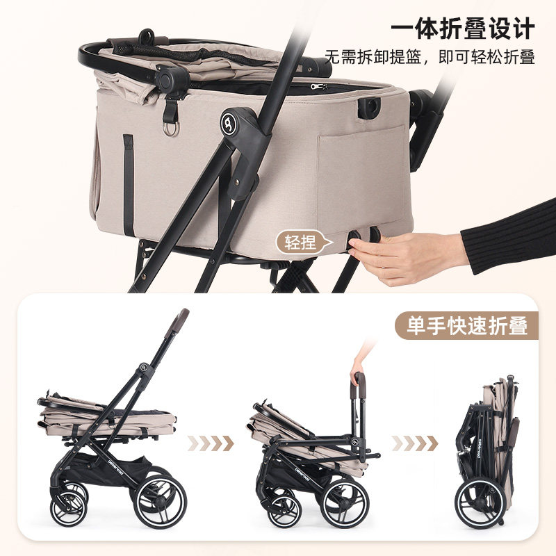 중형견과 고양이를 위한 2-in-1 펫 스트롤러, 분리 - Pet Stroller Carrier 리뷰 및 가격