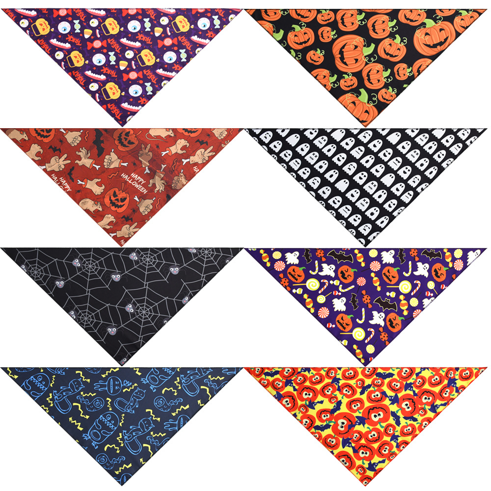 할로윈 강아지/고양이 반다나, 귀여운 애완동물 삼각 스 - Dog Bandana Scarf 리뷰 및 가격