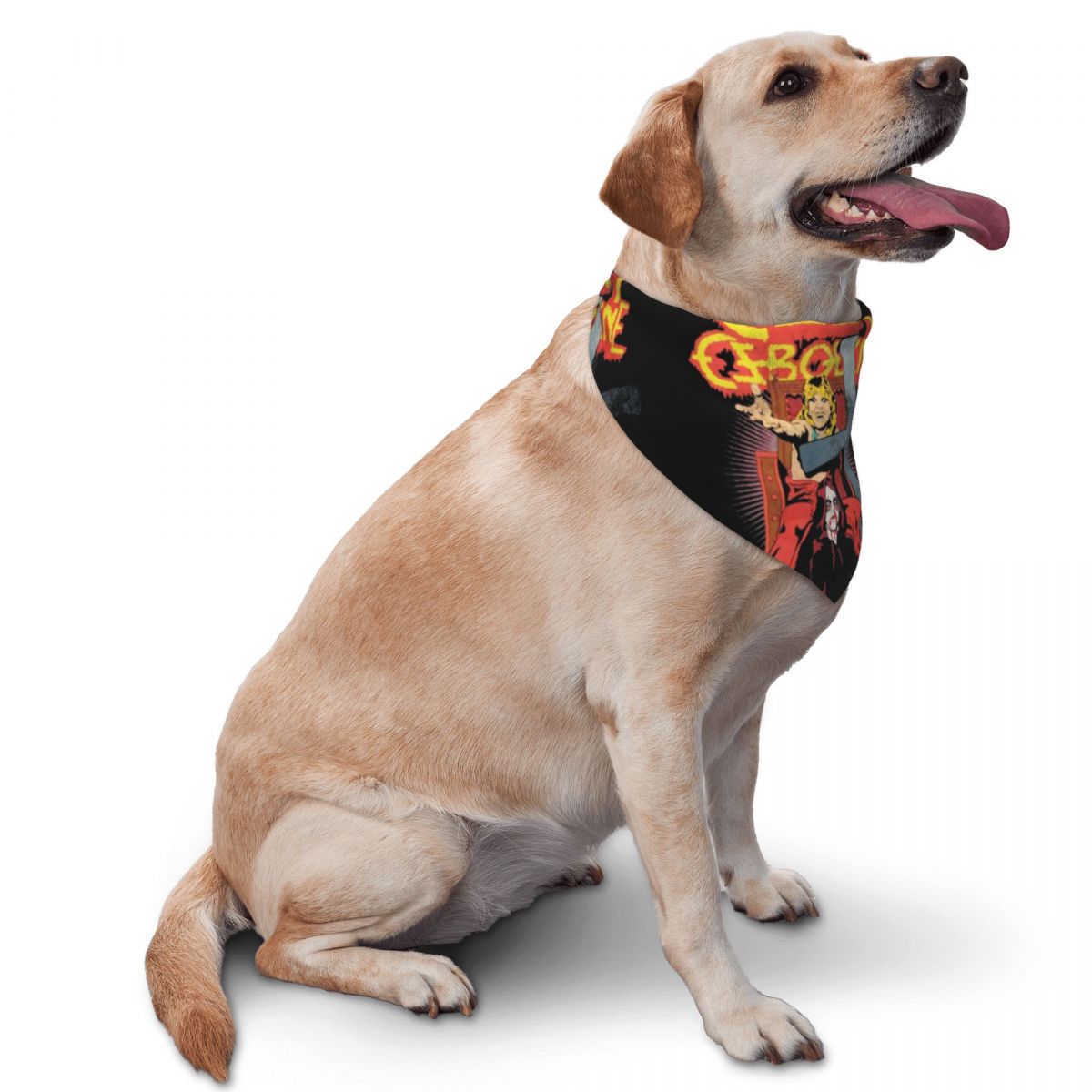 Ozzy Osbourne 애완 동물 스카프 영국 헤비  - Dog Bandana Scarf 리뷰 및 가격