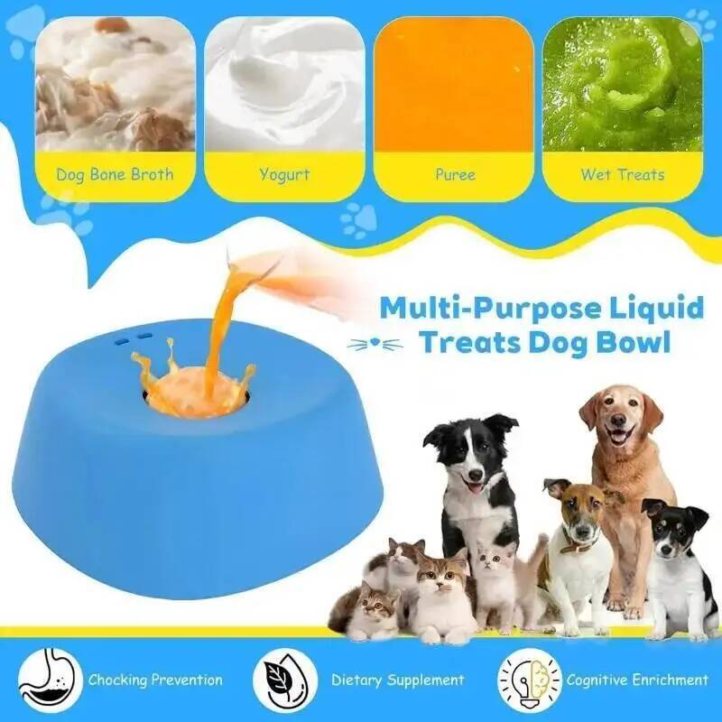 1개입 강아지 핥는 그릇, 액체 간식, 뼈 국물, 요구 - Pet Supplies Plus 리뷰 및 가격